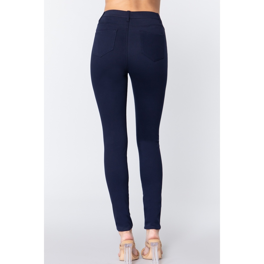 Knit Twill Jeggings - Picture 5 of 8